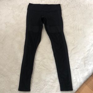 Alo black mesh leggings